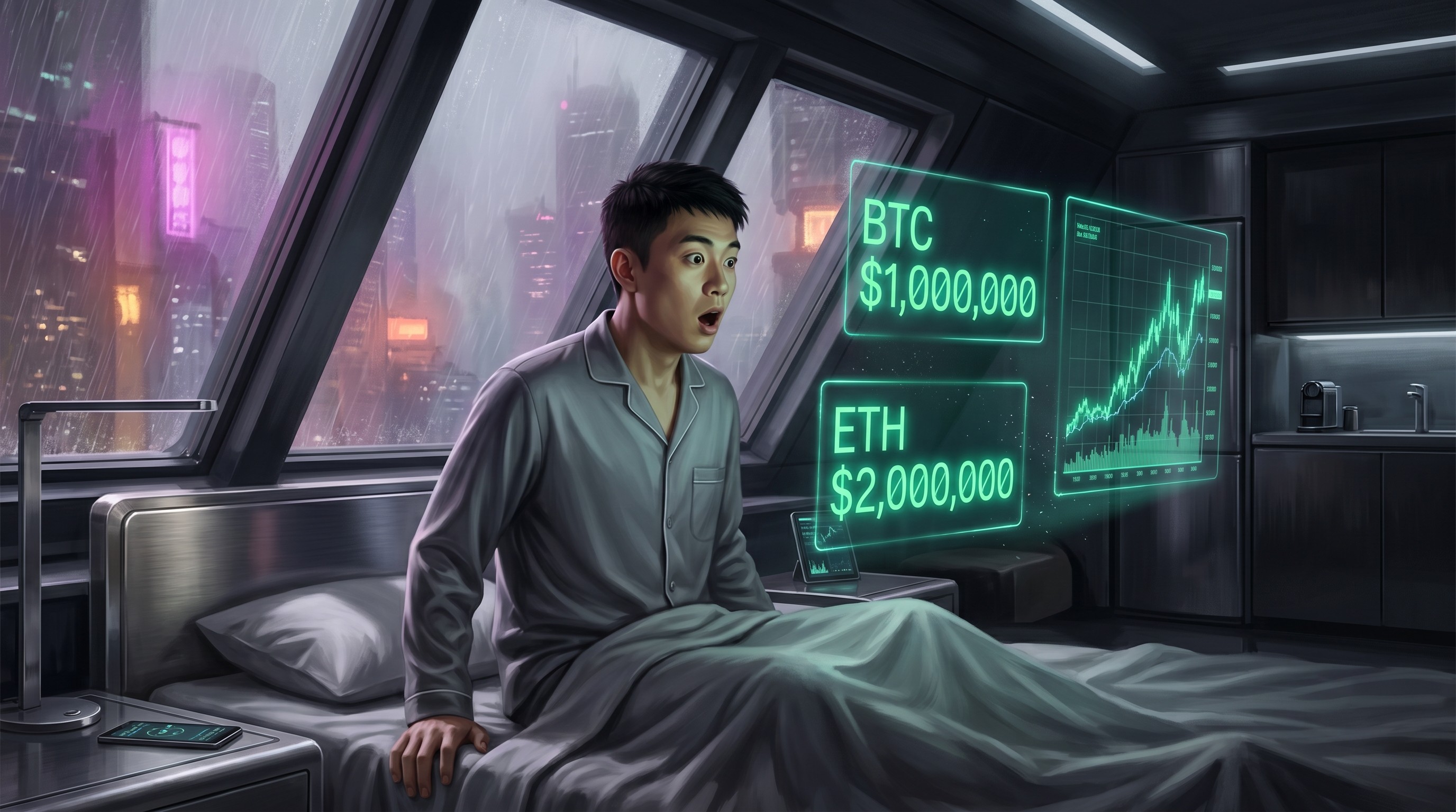 Time Traveling to 2096: Bitcoin at a Million Dollars