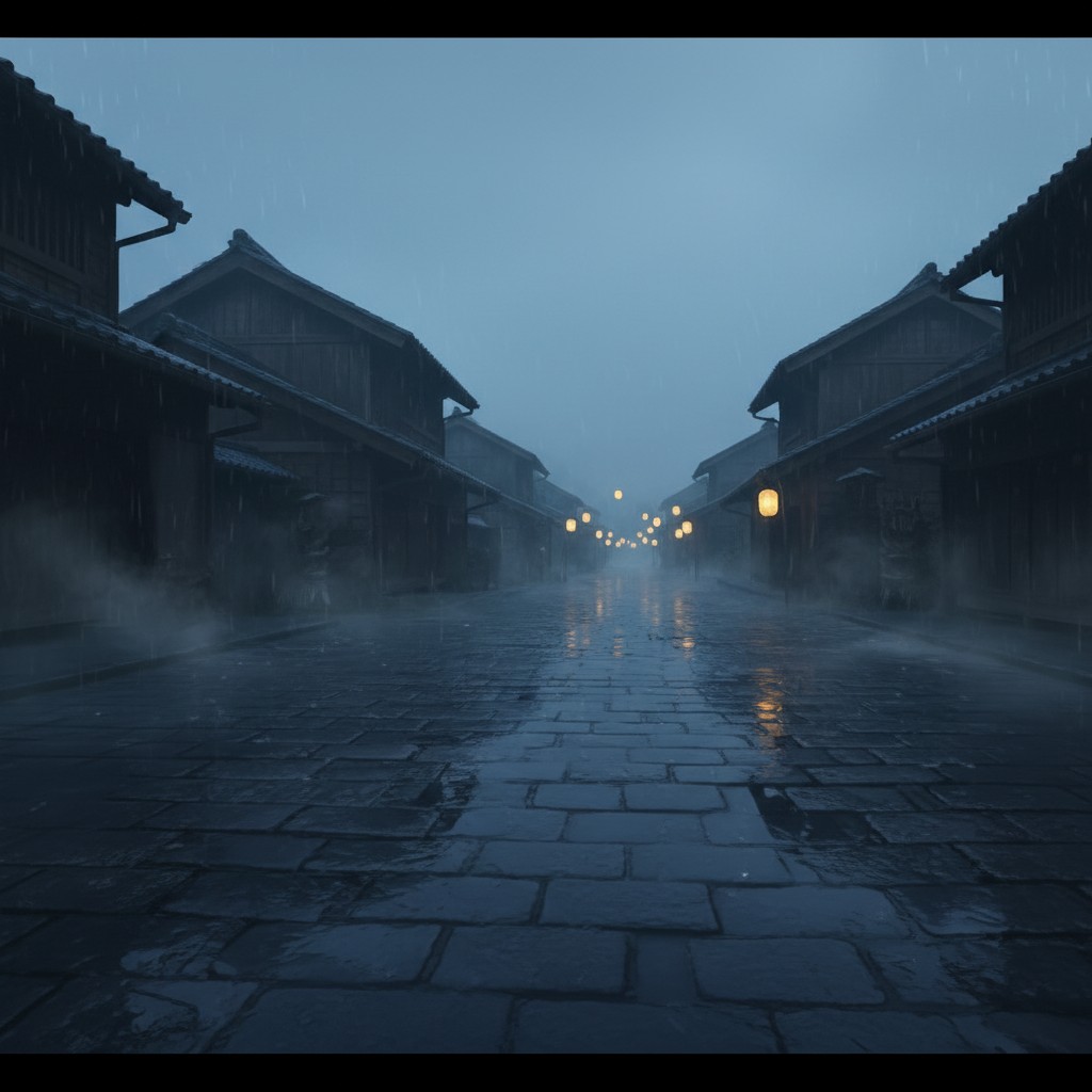 Dusk on a Late Edo Street: A Ronin's Loneliness and the Transition of Eras