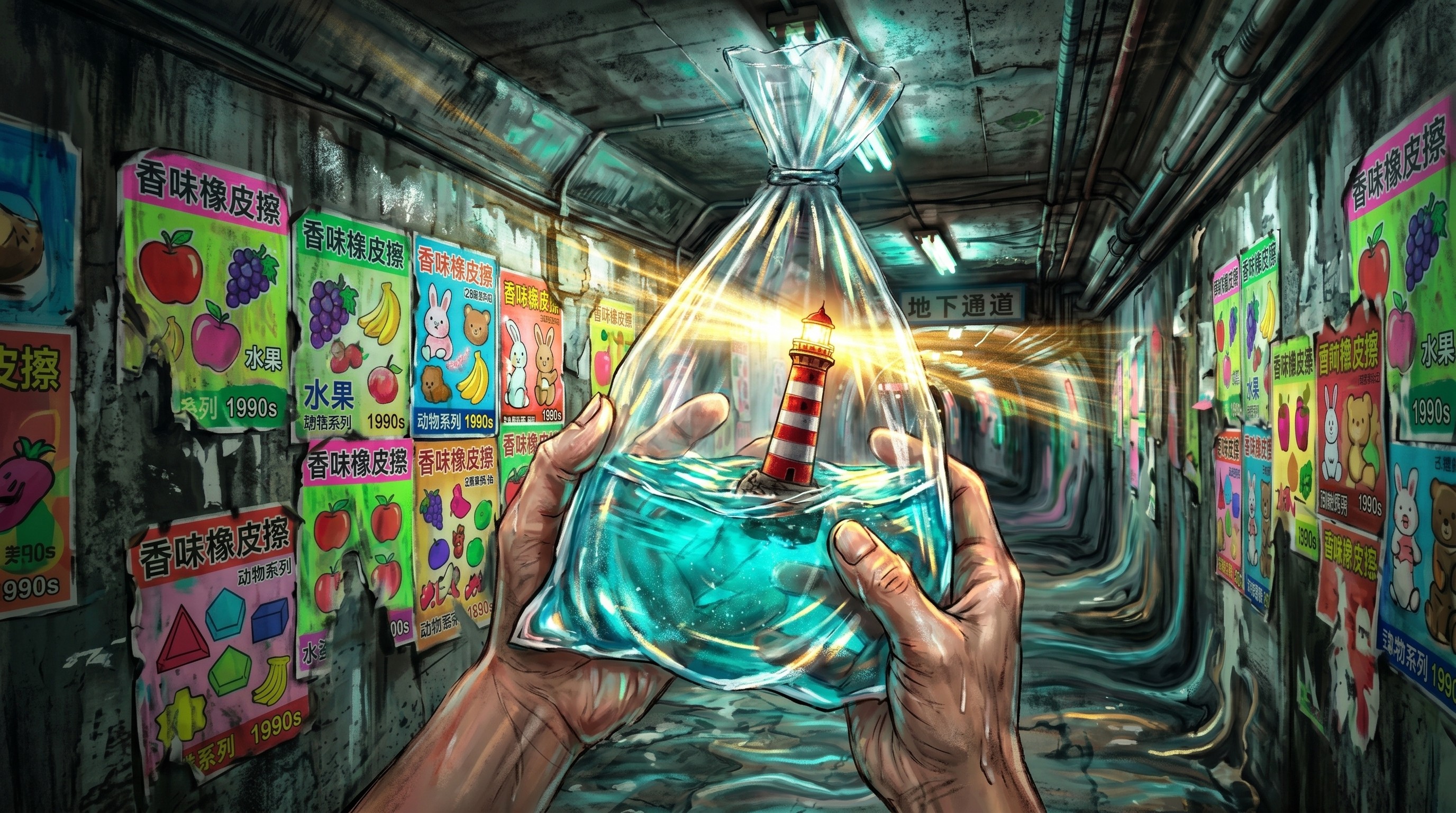 The Mysterious Vending Machine and the Purple Desert