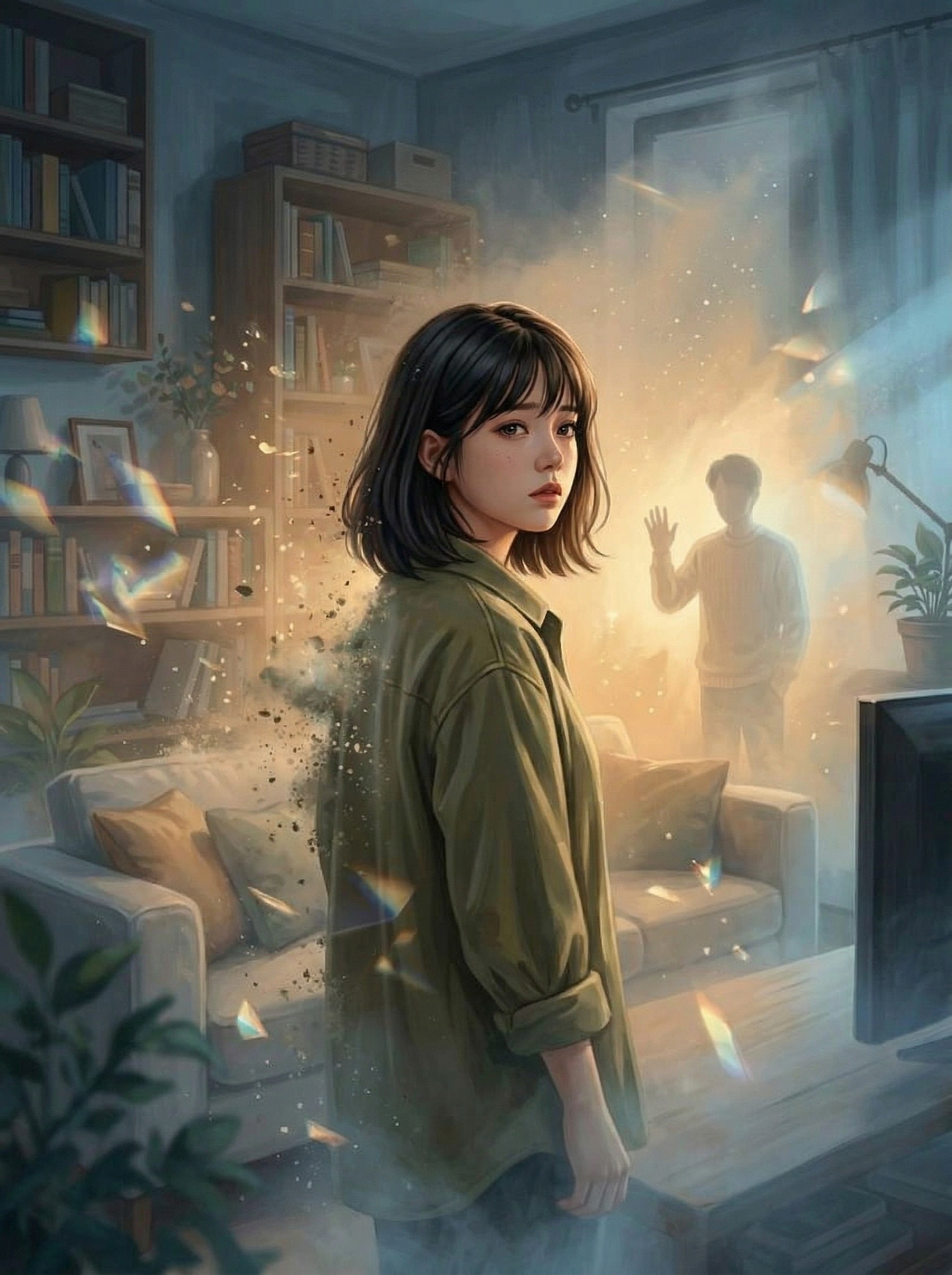 在一起