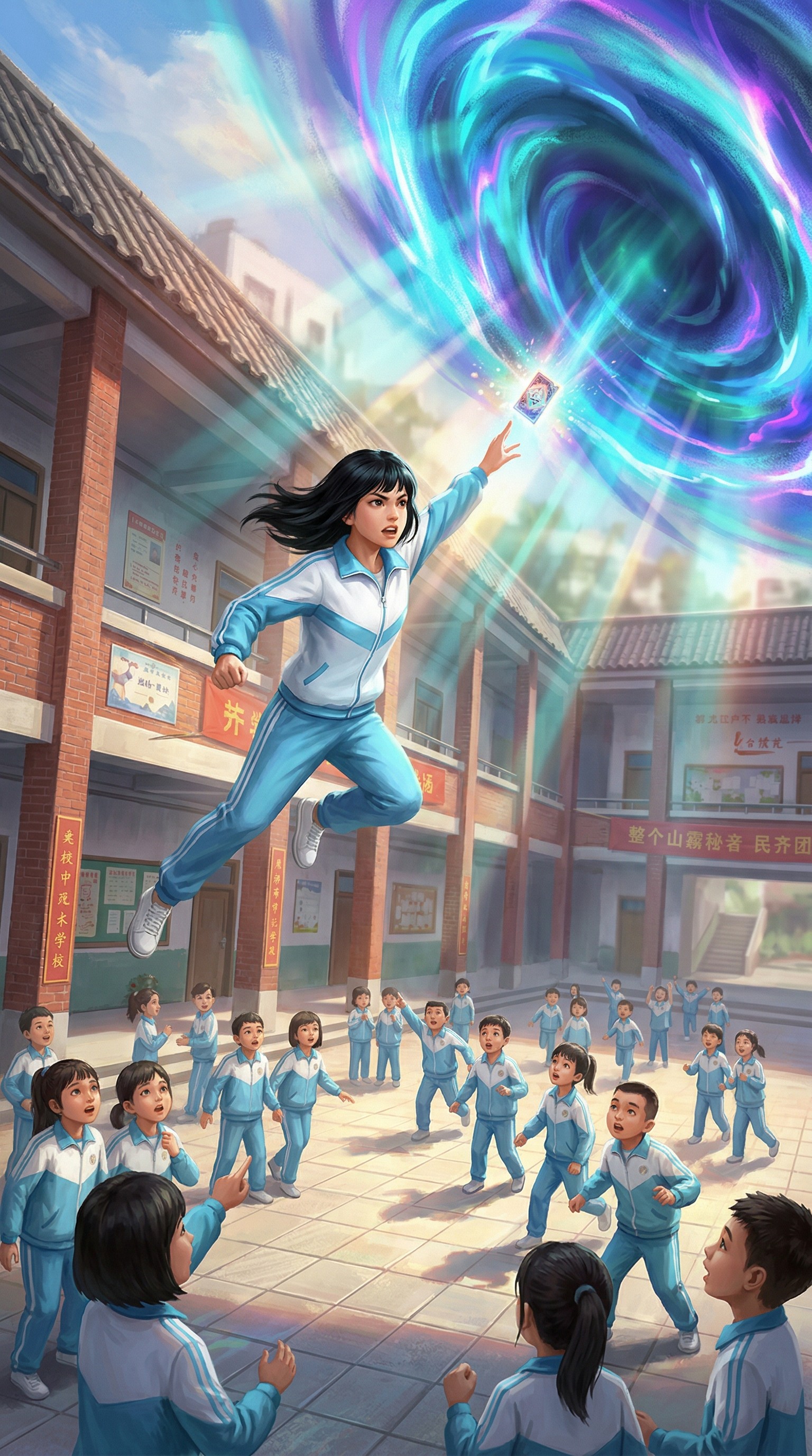 Mysterious Girl Dealing Cards Online?