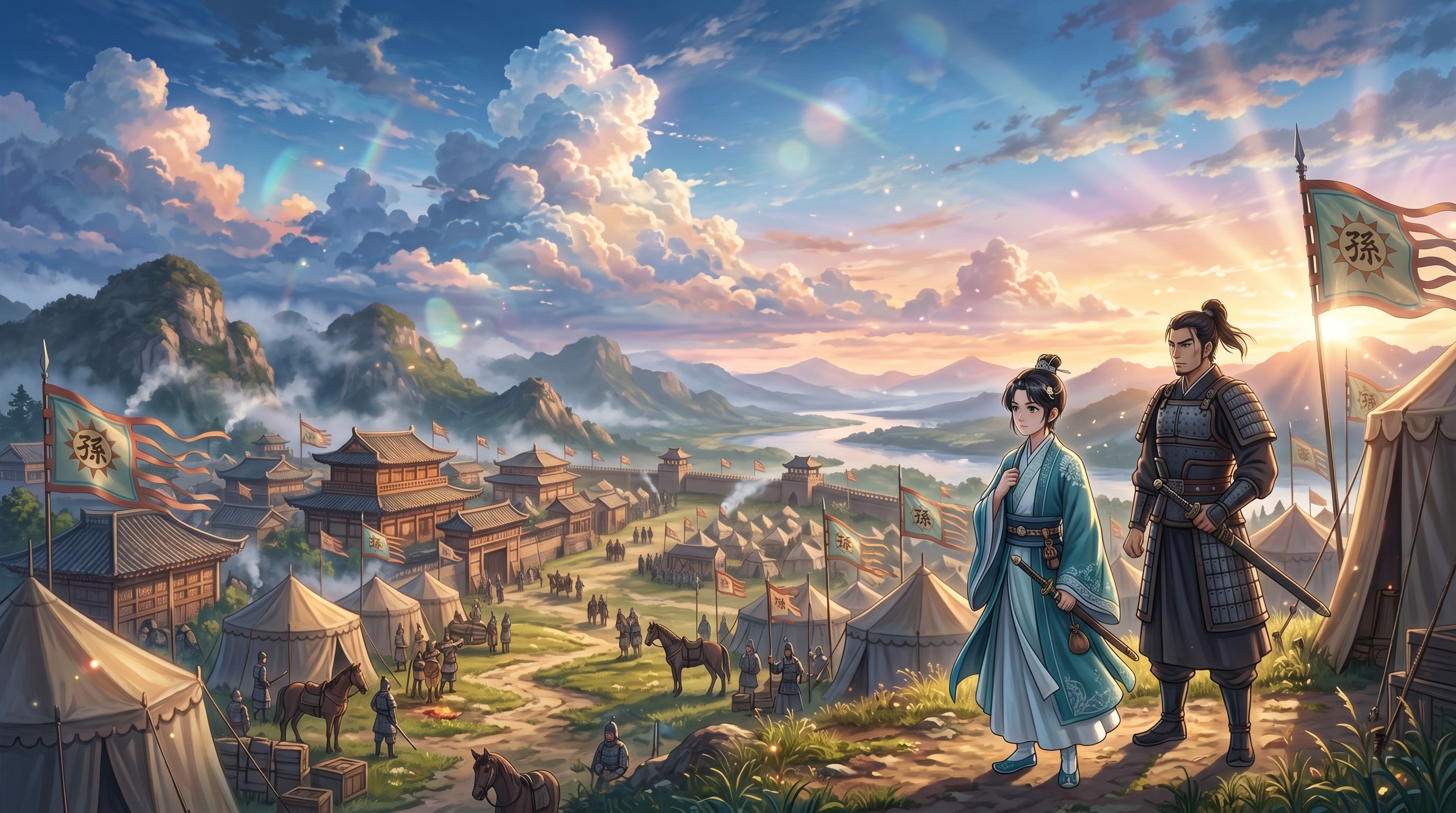 Dreaming of the Three Kingdoms: Wu's Battles, Fighting Alongside My Brother, and Zhou Yu's Reluctant Fire Attack