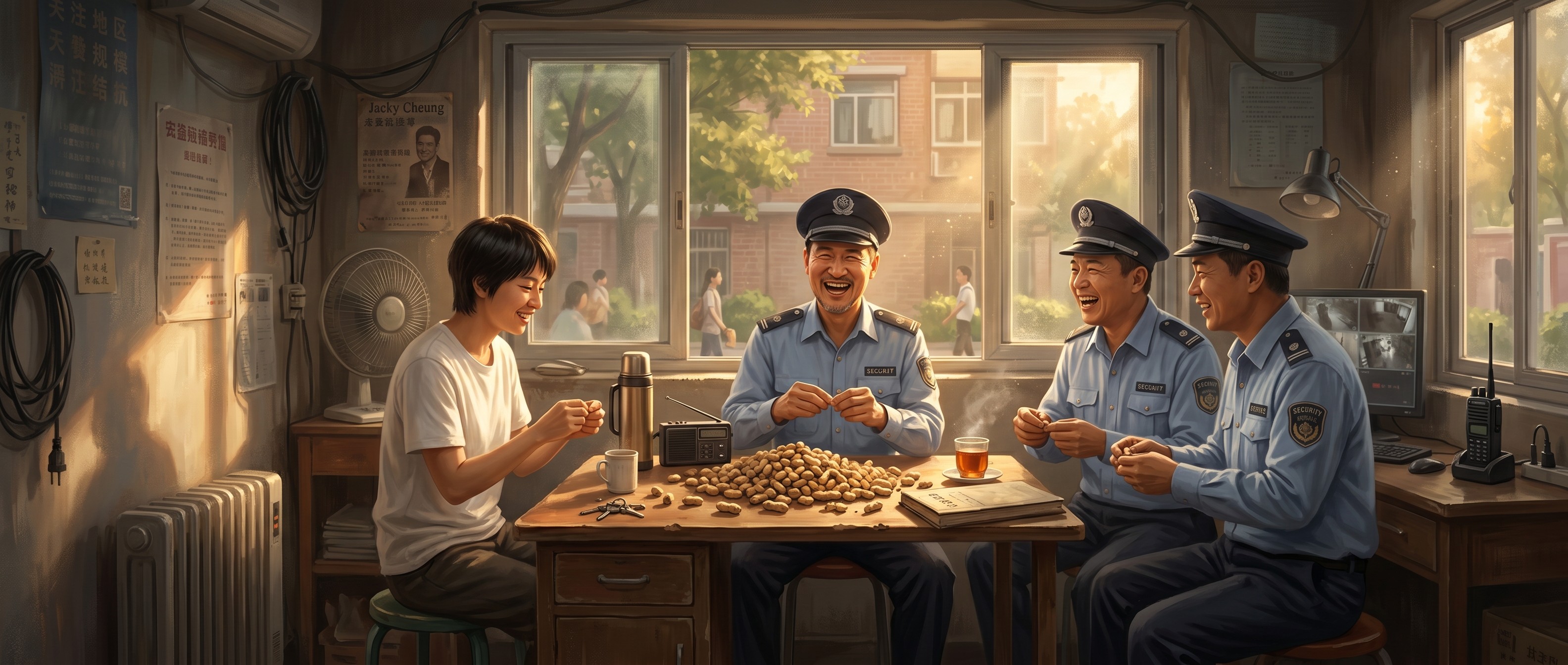 A Security Guard Holds a Concert, and It Turns Out to Be Jacky Cheung?