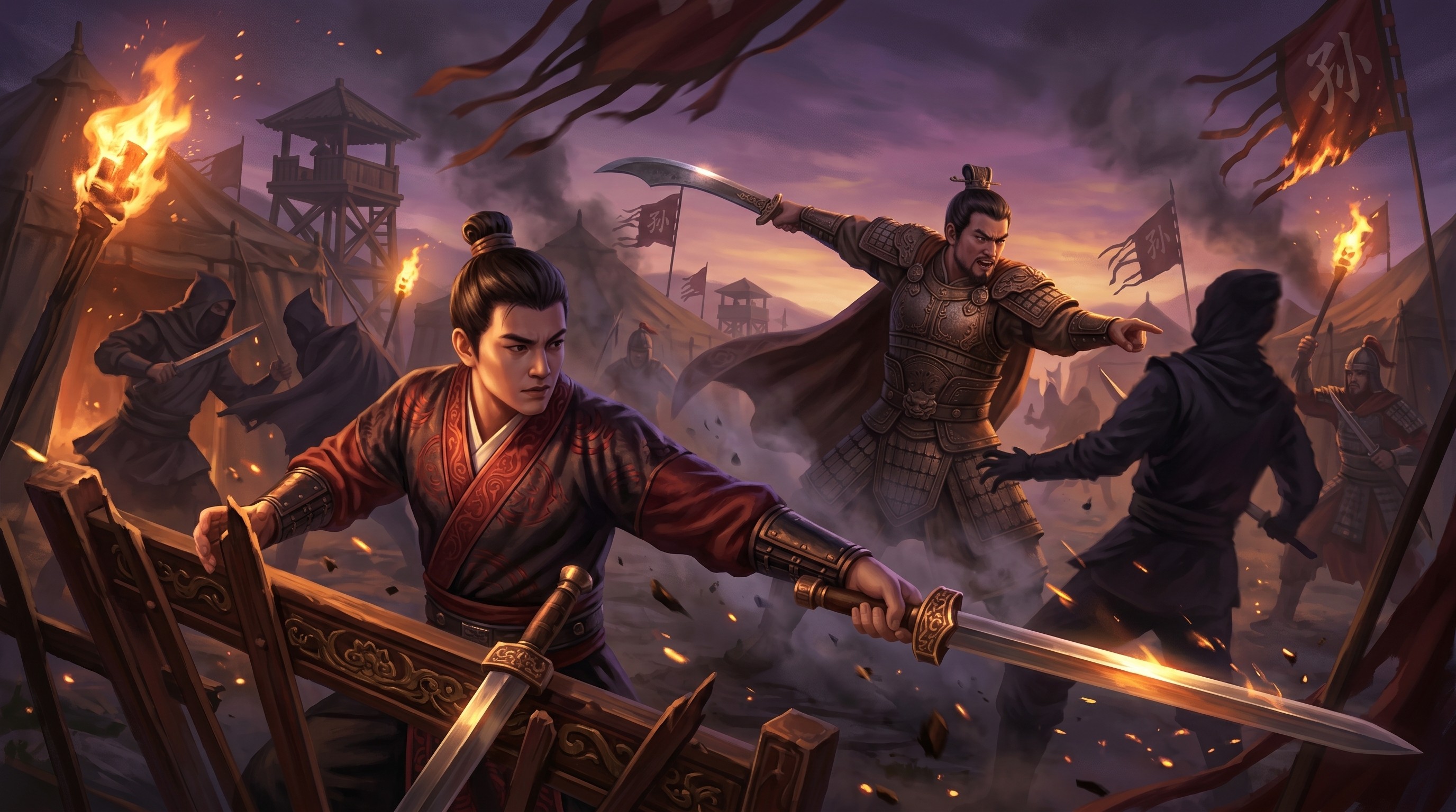 梦回三国:吴国战事、兄长共战与周瑜的无奈火攻