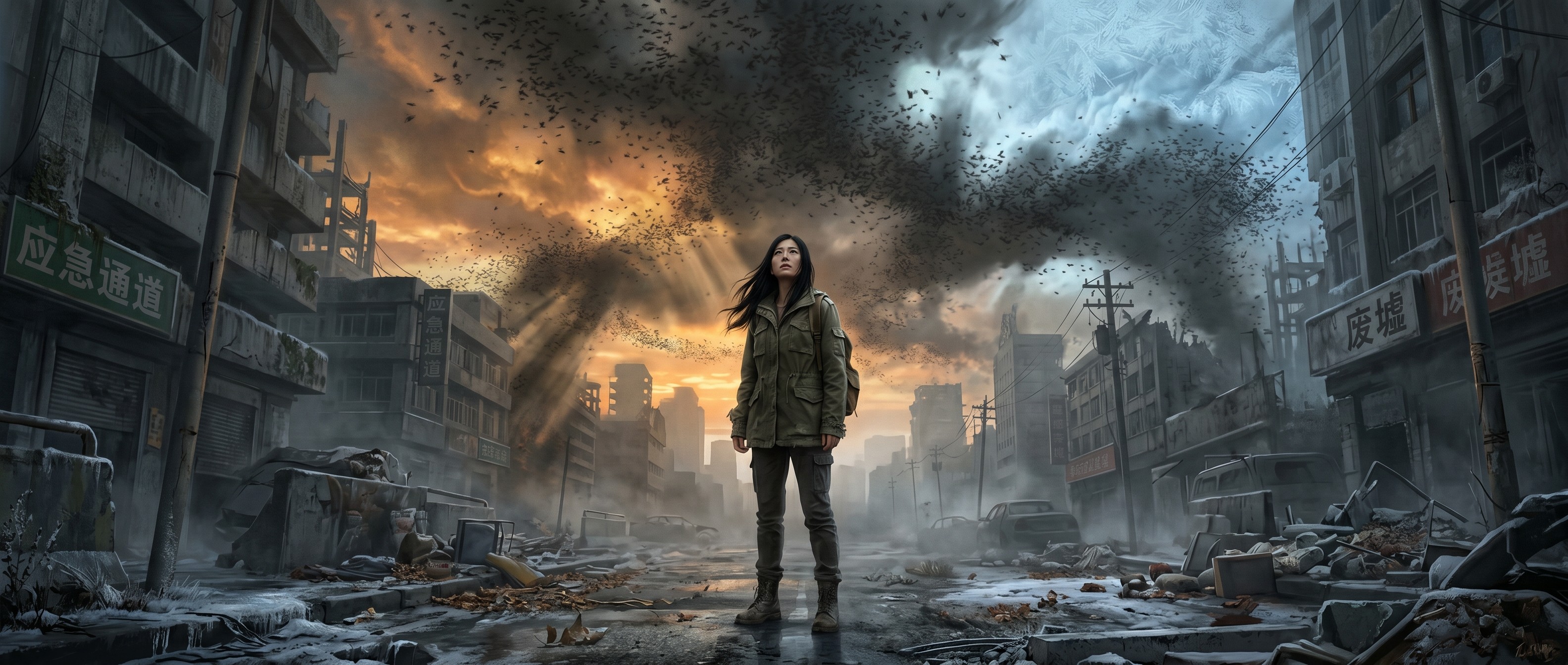 Doomsday Collapse and Near-Death Experience: Earth's Destruction in a Dream