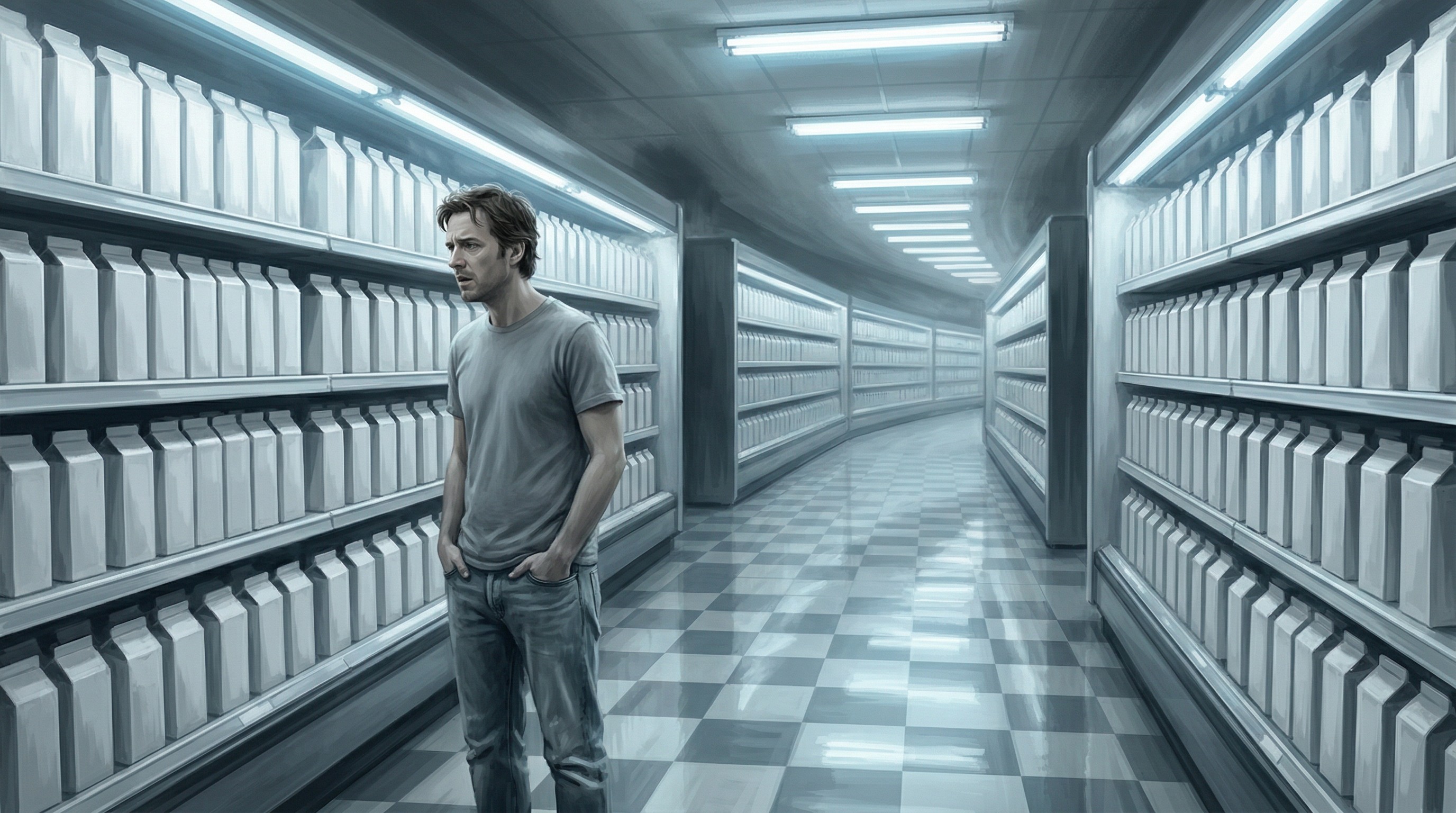 Anxious Grocery Store Dream: Shattered Phone & Exams