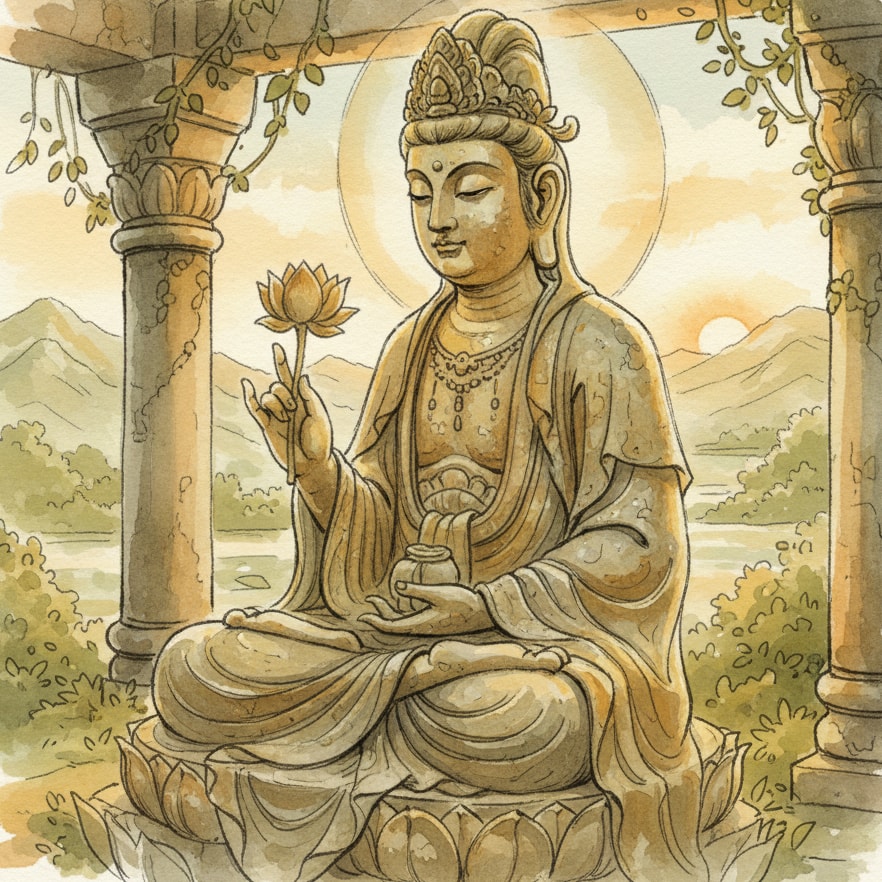 Bodhisattva Statue