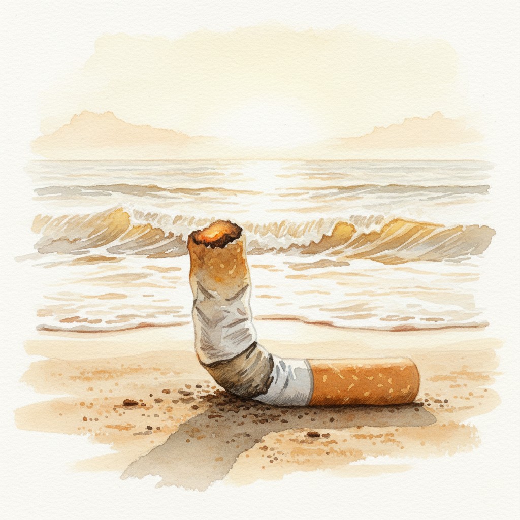 Cigarette butt