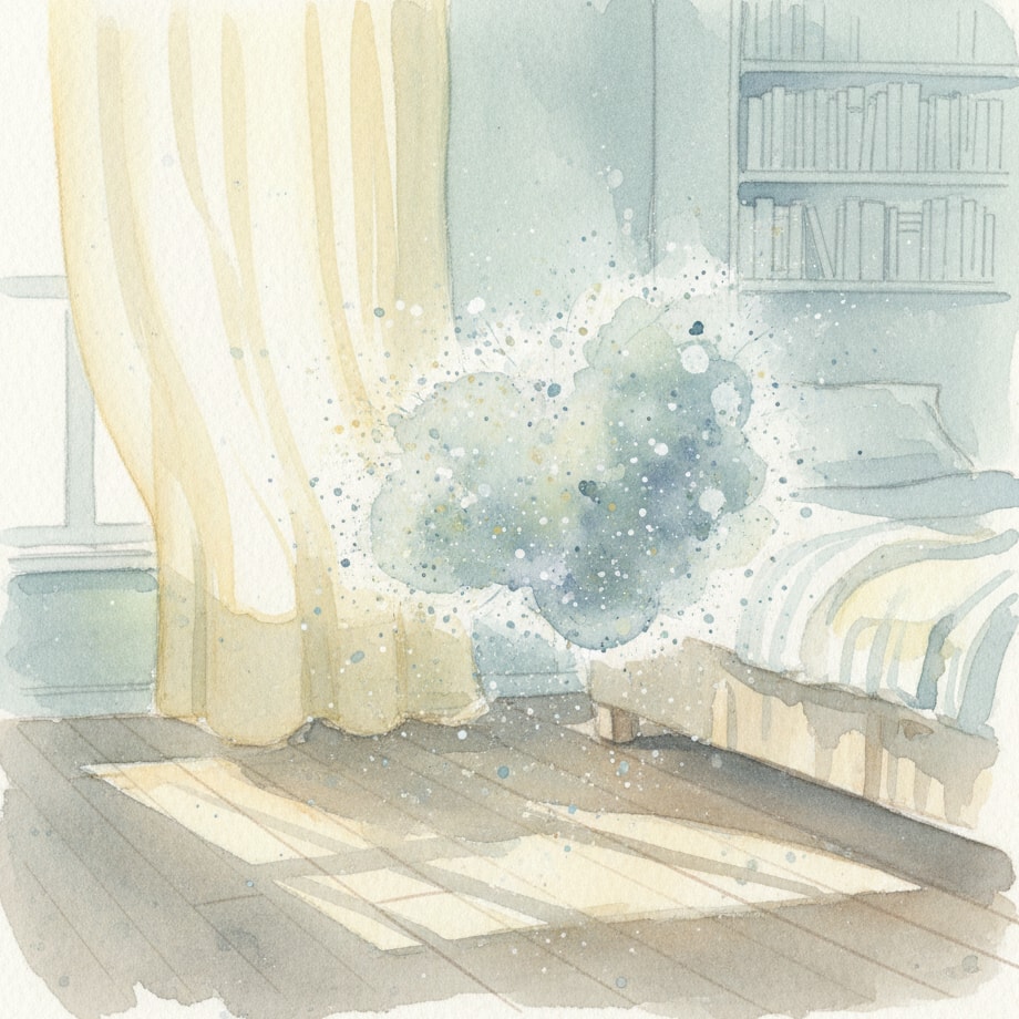 Dust mote